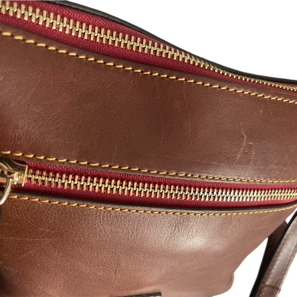 Dooney & Bourke Florentine Leather Allison Crossbody  0127 - Picture 14 of 14